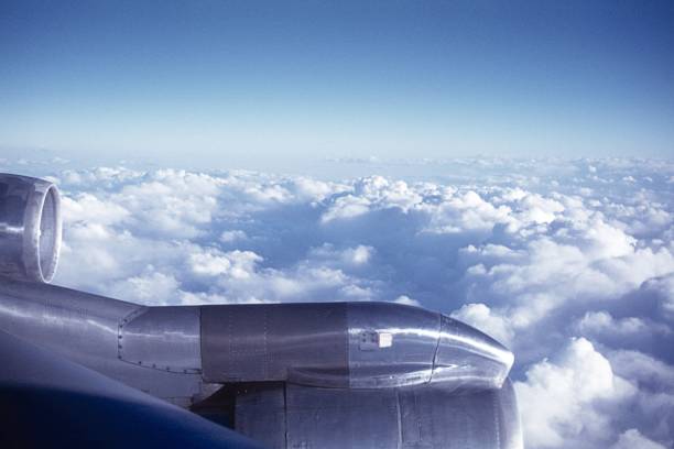 Planet Earth, 1977. Engine and clouds.