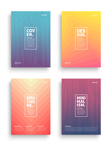 Vector Different Brochures Design Templates