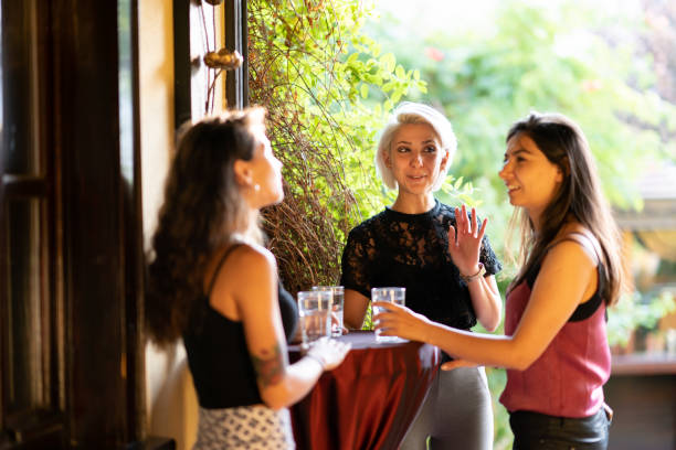 istock Meeting with friends 1044732732