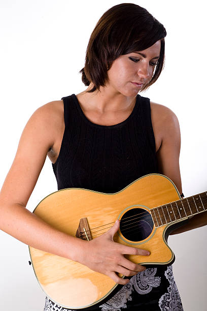 istock Woman with Guitar 104473317