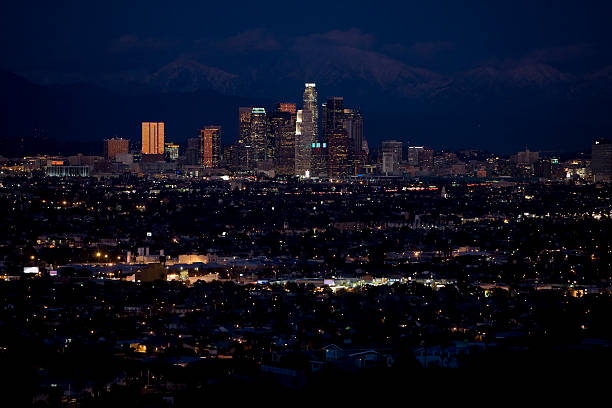 istock Downtown Los Angeles Night 104473487