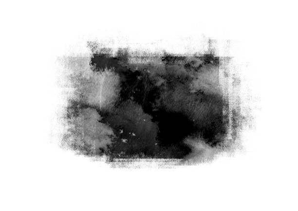 istock Black color graphic patches graphic brush strokes design effect element for background 1044735766