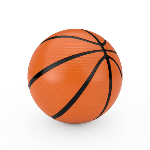 istock Orange Basketball Ball. 3d Rendering 1044742138