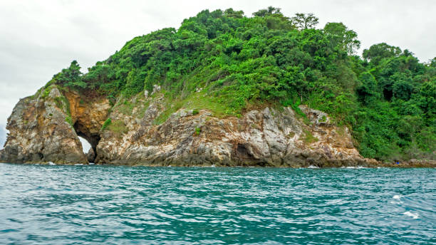 istock Rocks and ocean, asian beach 1044744350