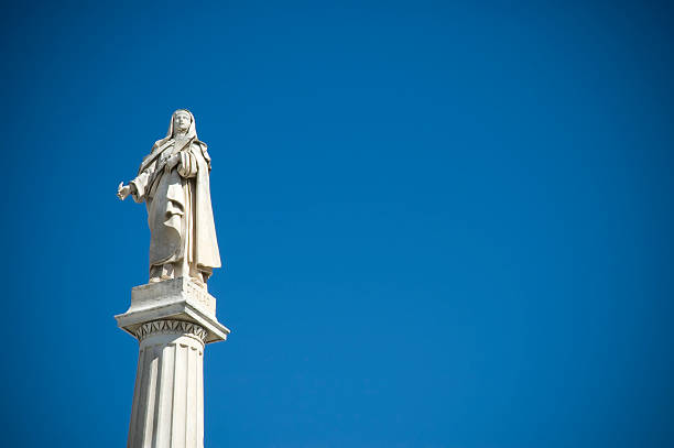 istock Statue of Saint Teresa in Avila (Spain) 104476629