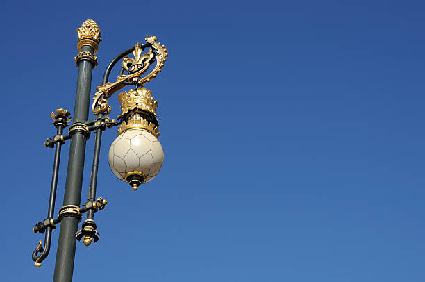 istock Classic street lamp 104476830