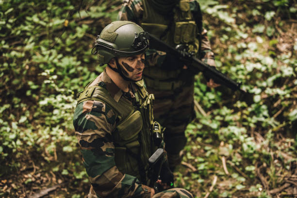 istock Military soldiers 1044782070