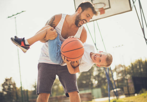 istock Father and son enjoying together. 1044786274