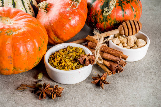 istock Homemade pumpkin spice 1044792820