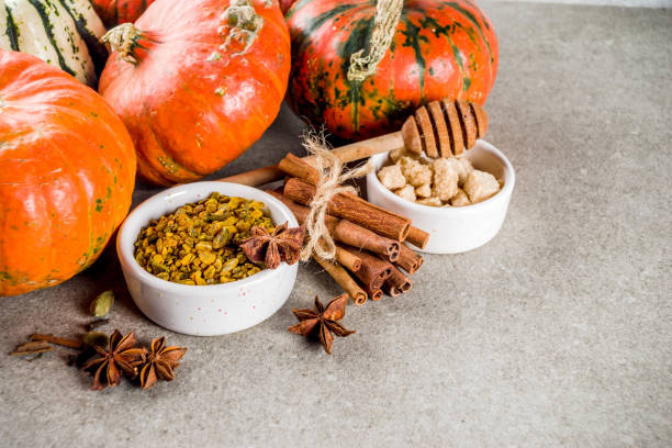 istock Homemade pumpkin spice 1044792822