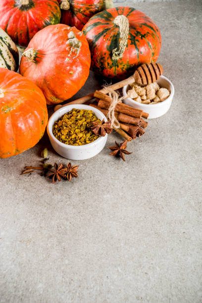 istock Homemade pumpkin spice 1044792826