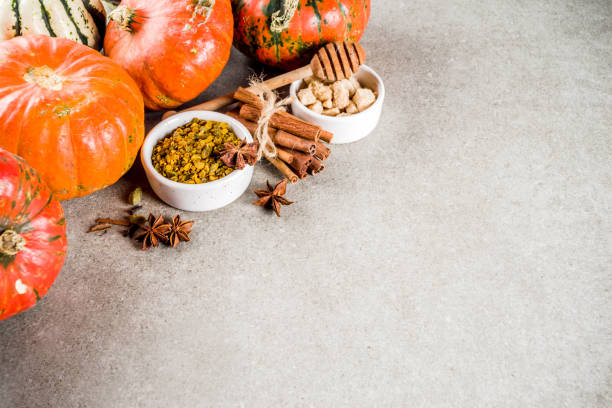 istock Homemade pumpkin spice 1044792970