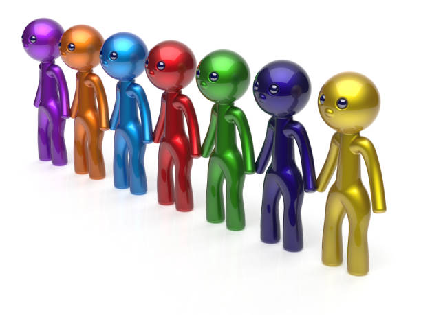 istock Teamwork friends partnership character social network icon 1044795722