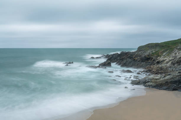 istock Beachscape, Towan Head, Fistral, Newquay, Cornwall 1044800580