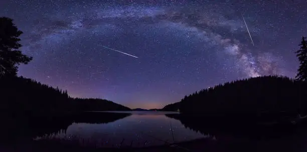 Photo of Milky Way and the Perseids