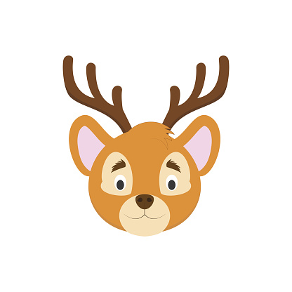 Ilustración de Cara De Venado En Estilo De Dibujos Animados Para Niños Ilustración De Vector De Caras Animal Serie y más Vectores Libres de Derechos de Alegre - iStock Ilustración de Cara De Venado En Estilo De Dibujos Animados Para Niños Ilustración De Vector De Caras Animal Serie y más Vectores Libres de Derechos de Alegre - iStock