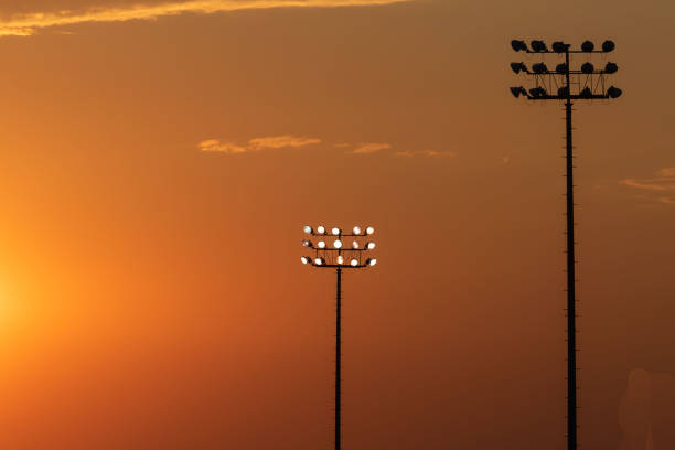 istock lighting up the soccer field at sunset 1044815762