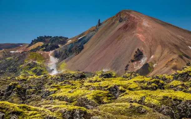 Photo of The surreal landscapes of Landmannalaugar along the Laugavegur hiking trail, Highlands of Iceland