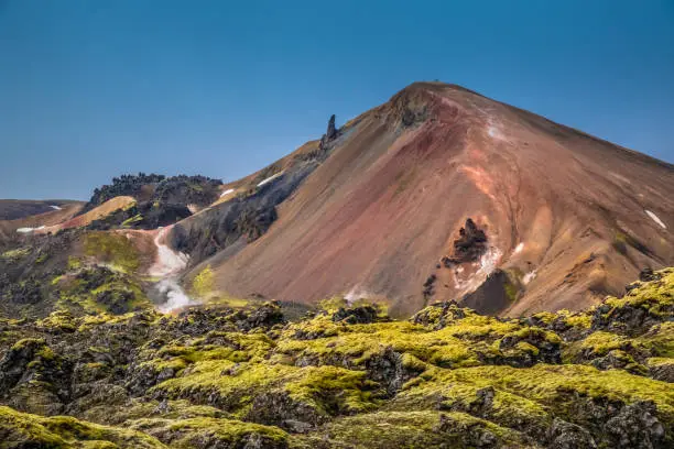 Photo of The surreal landscapes of Landmannalaugar along the Laugavegur hiking trail, Highlands of Iceland