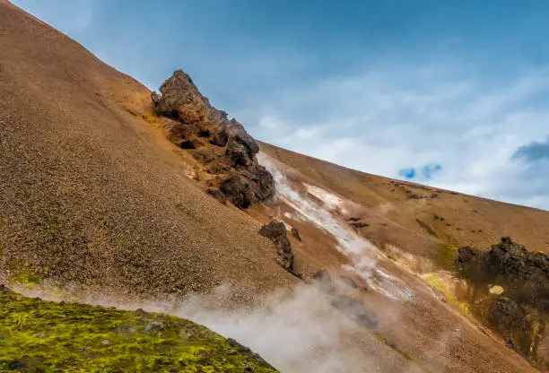 Photo of The surreal landscapes of Landmannalaugar along the Laugavegur hiking trail, Highlands of Iceland