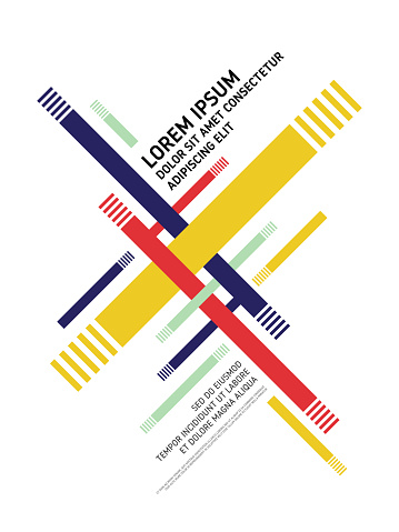 Abstract Geometric Shape Layout Design Template Background Stock ...