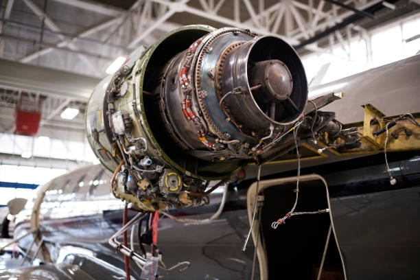 istock Aircraft in the hangar 1044848044