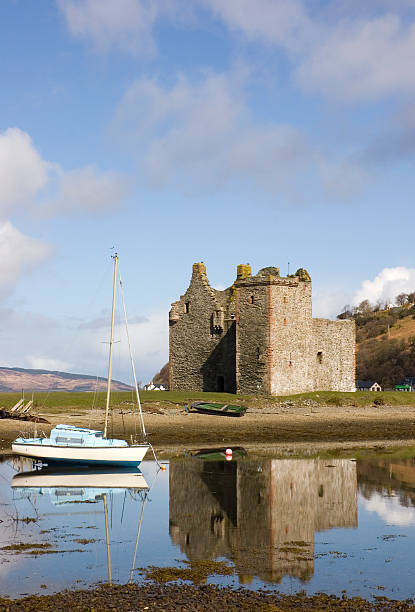 istock Castle at Lochranza in Scotland 104484923