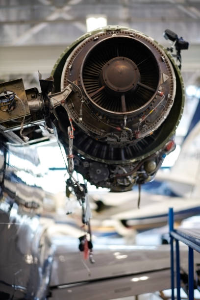 istock Aircraft in the hangar 1044851278