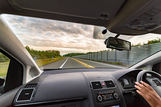 istock Scenery of highway at dusk 1044855154
