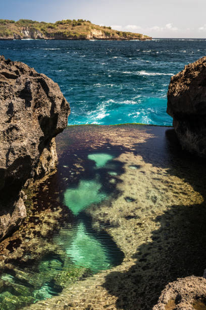 The natural infinity pool of Indonesia