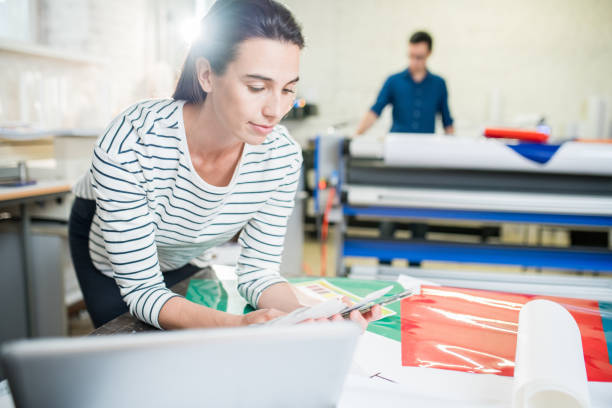 istock Woman choosing colors with palette 1044866856