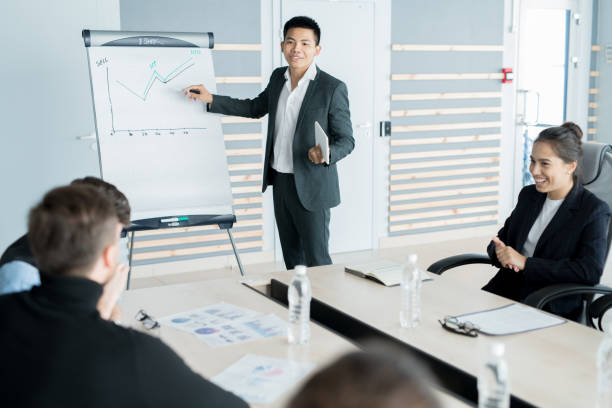 istock Business meeting and presentation at office 1044874138