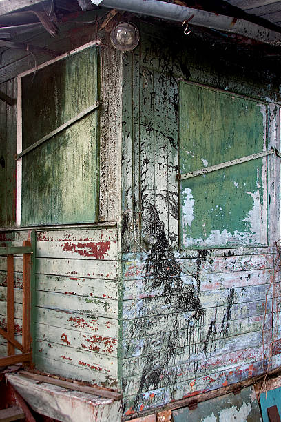 istock Abandoned wooden house 104487703