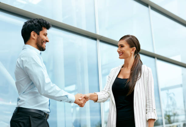 istock Business People Meeting At Work Near Office Bulding 1044884364
