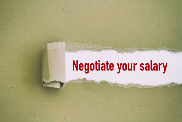 istock Negotiate your salary. 1044886630