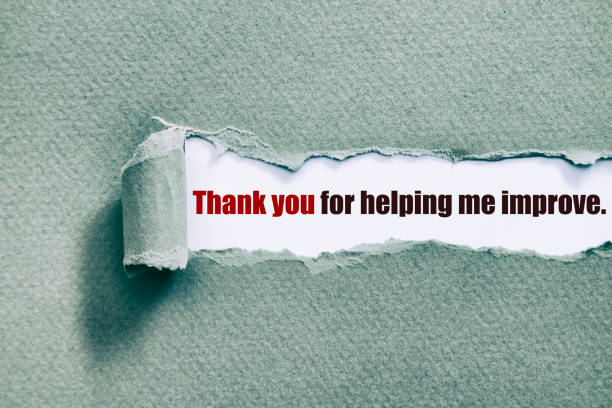 istock Thank you for helping me improve. 1044887290