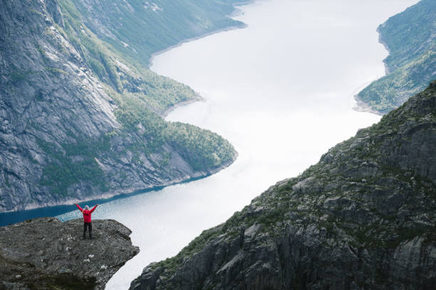 istock Ringedalsvatnet Lake near Trolltunga, Norway 1044900428