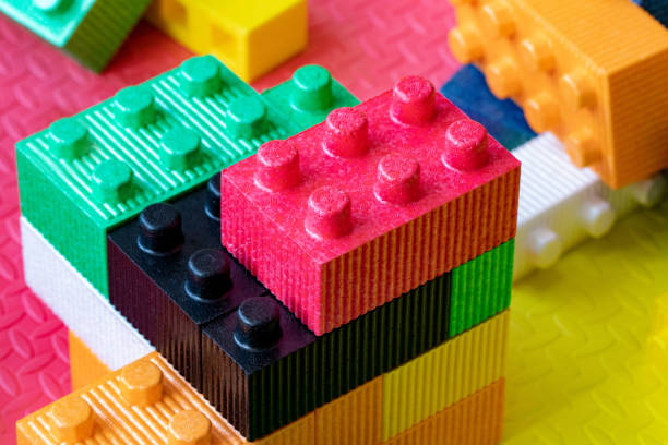 istock children's cubes,designer chaotically scattered, background, figures 1044934420
