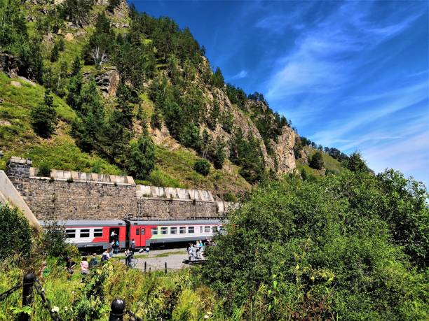 istock Baikal Lake Railroad 1044935424