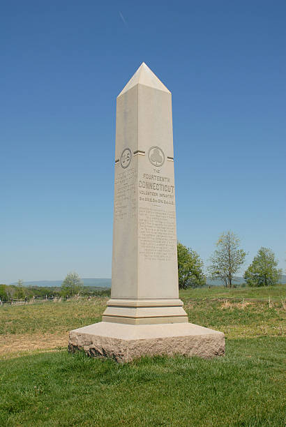 istock Antietam monument dedicated to Connecticut infantry regiment 104494612
