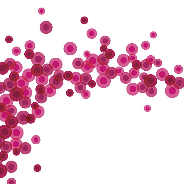 Blood Abstract background with floating blood cells. blood wallpaper stock illustrations