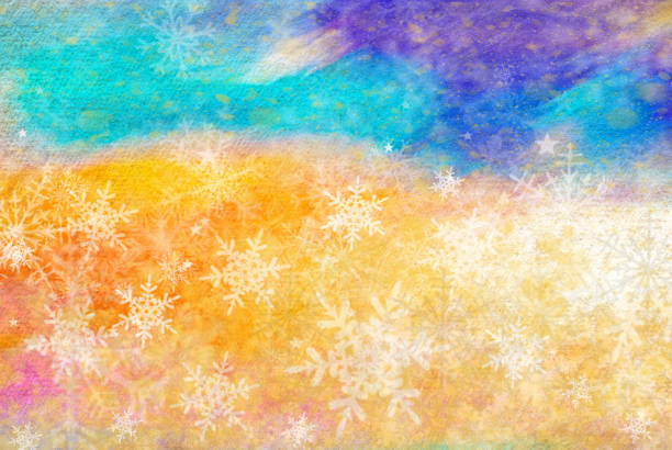 istock Christmas Background with Snowflakes 1044952700