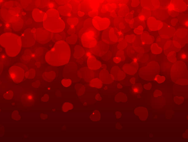 ilustrações de stock, clip art, desenhos animados e ícones de love and valentine's day light background with red hearts and space for text. greeting card. love concept. vector illustration. design for wallpaper, invitation, posters, brochure, banners - vector love pink dirty