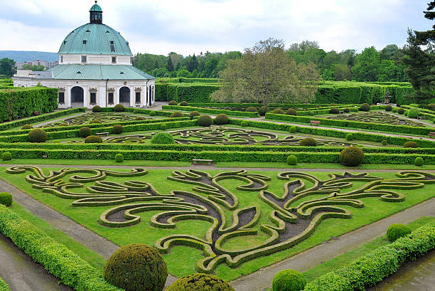 Chateau Garden was originated already in the Middle Ages, later it was adjusted to the Renaissance and Baroque style. In the 19th century it was changed into a romantic English park. The park is 64 hectares large and includes three artificial lakes and several romantic buildings.