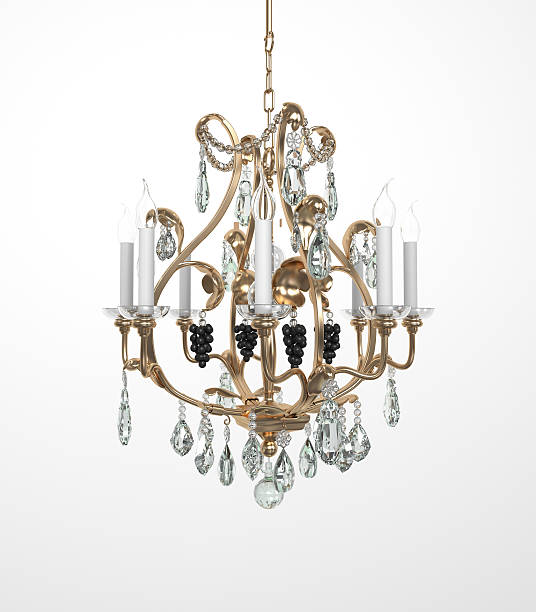 istock Luxury Glass Chandelier 104498126