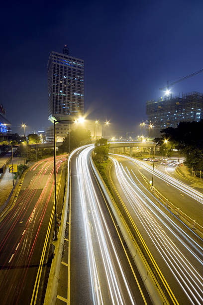 istock traffic night in hong kong 104498560