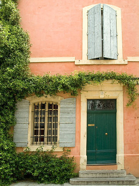 istock Old house with shutters, France 104499296