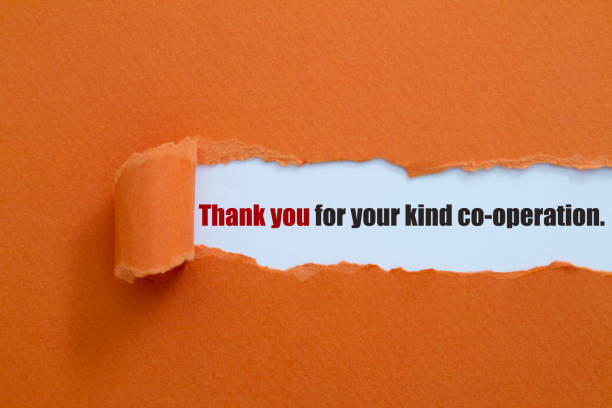 istock Thank you for your kind co-operation 1044997840