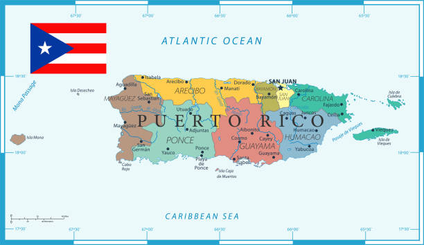 Ponce Map Vector 140+ Ponce Puerto Rico Stock Illustrations, Royalty-Free Vector ...