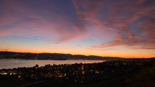 istock Lake of Zurich - Sunset 1045008324